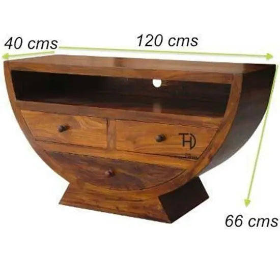 Curve shape Led cabinet