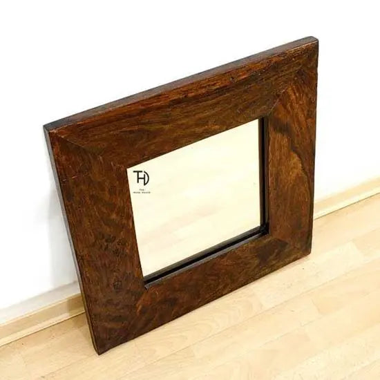 distress/ hammered / rustic finish mirror frame