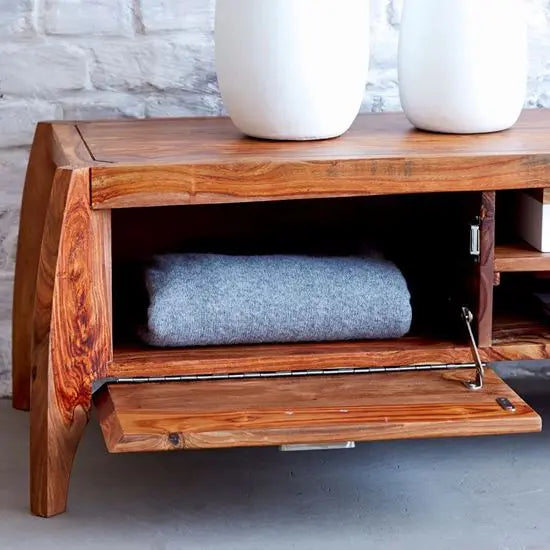 Solid wood led cabinet