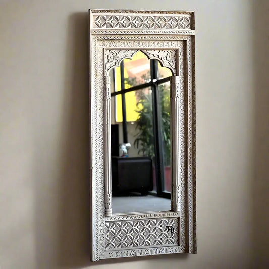 Jharokha Wooden mirror frame