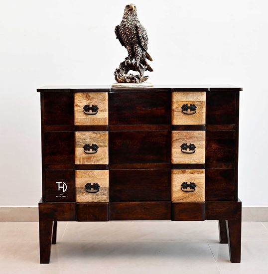 Ran 3 Drawer Chest in Walnut