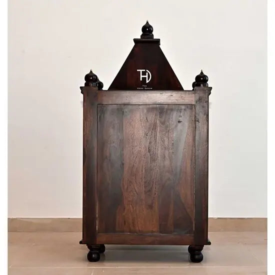 Wooden Open Rack Deity stand online Keeps Your God Idols.