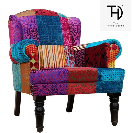 Maharaja Wing Chair Velvet