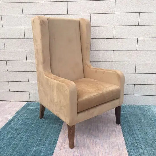 straight line wing chair