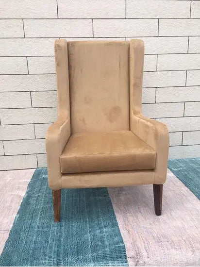 Simple design wing chair
