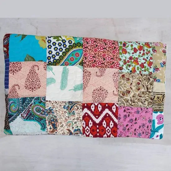 Patchwork Charles Chair with Stool The Home Dekor