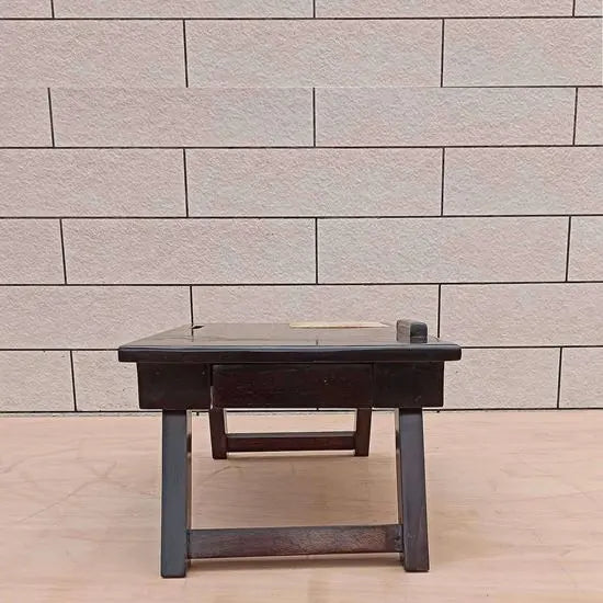 One Drawer and Mousepad Noah Laptop Table Walnut
