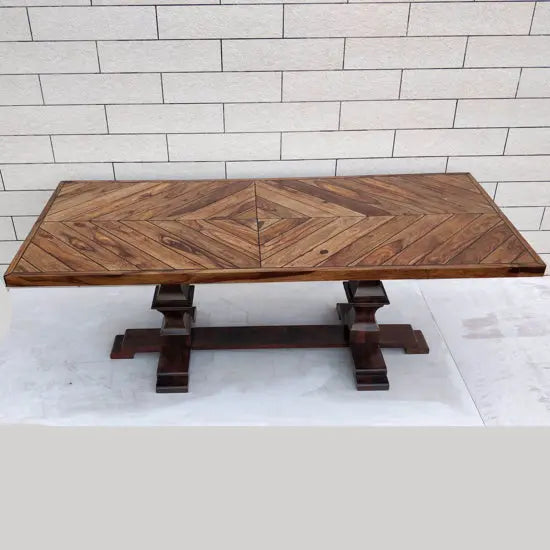 It is a big dining table.