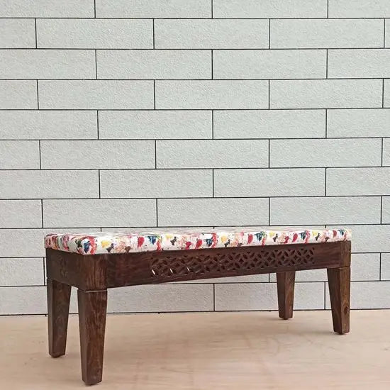 Two seater wooden bench online.