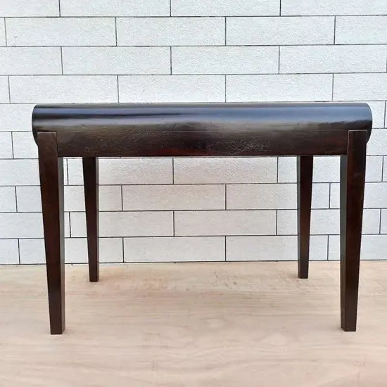 Solid Wood Two Big Drawer and One Small Drawer Thunder Black Desk.