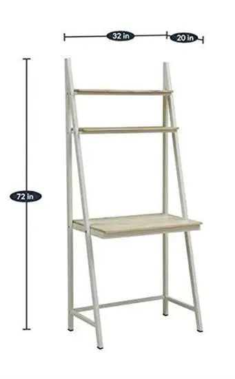 Ladder Study Table White.