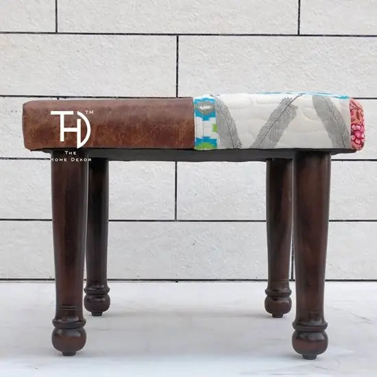 Chowki Assorted Patchwork The Home Dekor