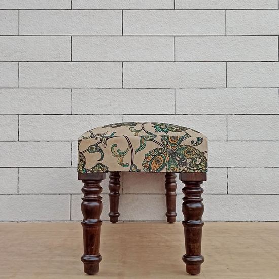 Sarah Flower Bench Cream