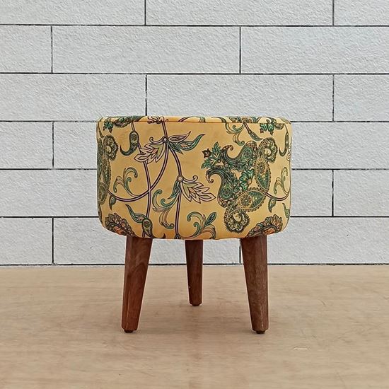 Yellow Pouf