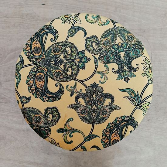 Yellow Pouf