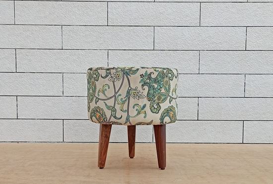 Cream Pouf