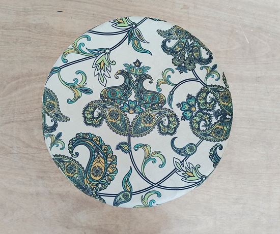 Cream Pouf