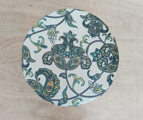 Cream Pouf The Home Dekor