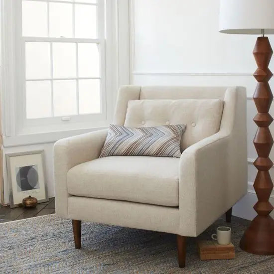 Sleek design single seater sofa