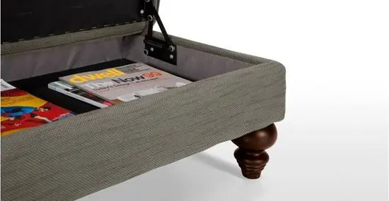 Storage Footstool with sitting