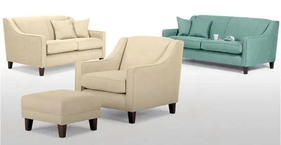 Straight line sofa design