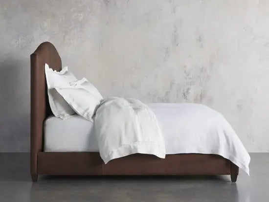 King size simple design Upholstery bed