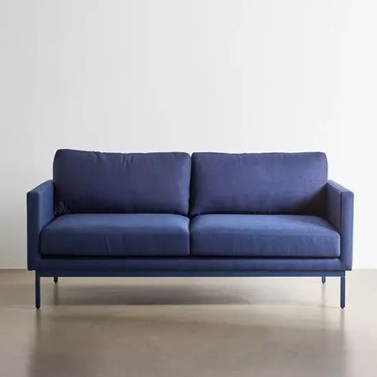 Three seater sleek design sofa manufacturer.