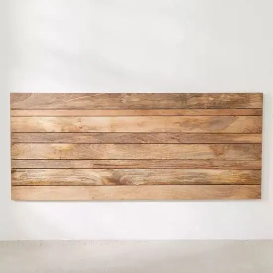 Solid wood headboard only