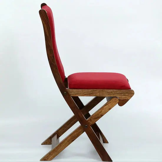 Zoho Folding Chair Made in Solid Sheesham Wood.