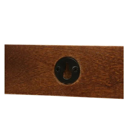 Solid Wood Three Pocket Shelf Brown Wizard Kidora Bookcase