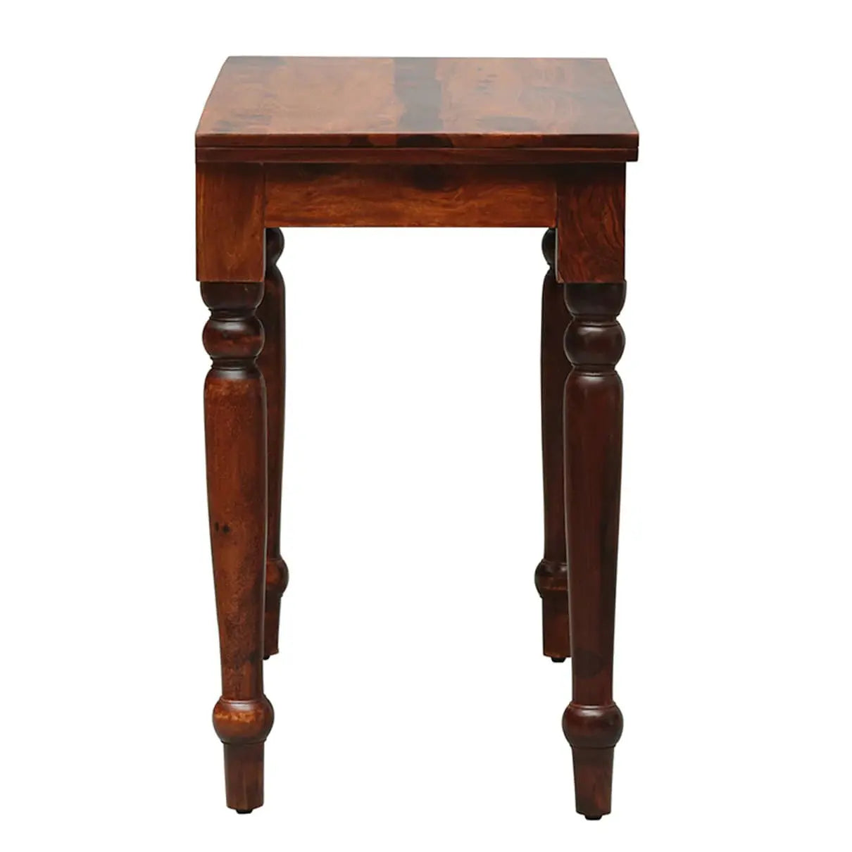 Wooden one drawer rectangle shape Lazer study table honey.