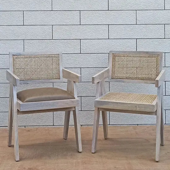 Solid Wood and Natural Atlanta Chair.