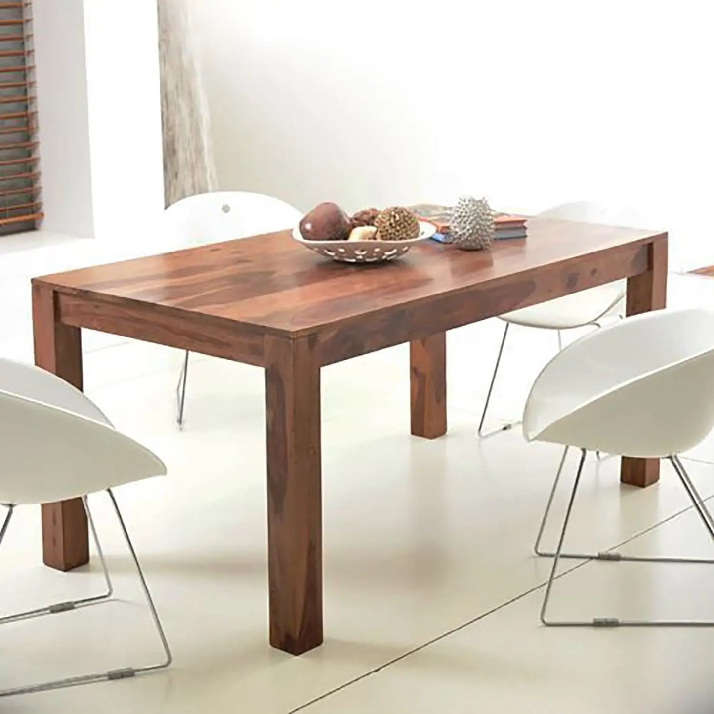 Wooden Harry eight seater dining table.