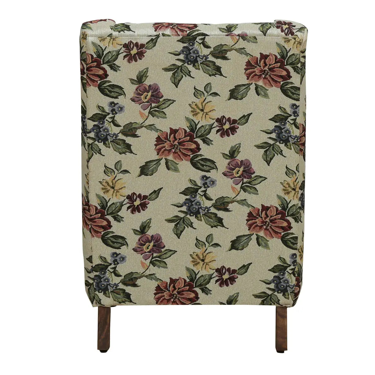 Sheesham wood Round legs child sofa one seater Krishna Childrens Sofa.