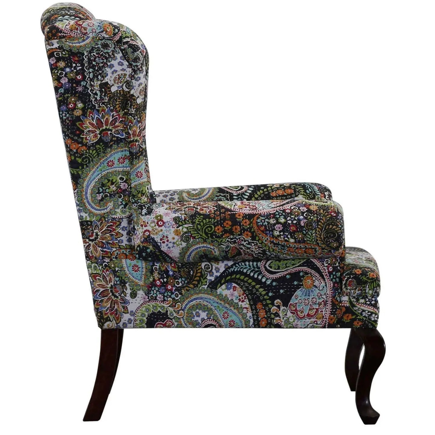 Sheesham Wood Maharaja Sofa Black.