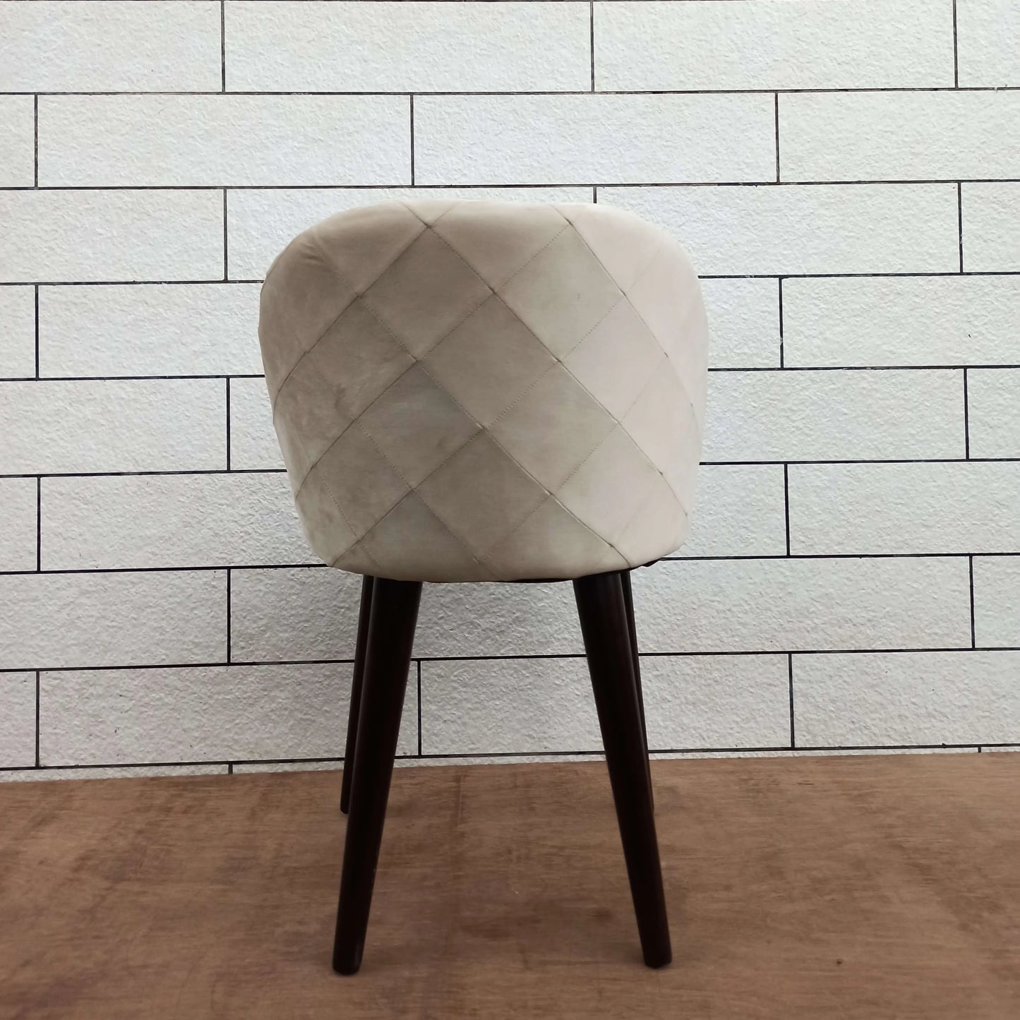 Solid wood cone leg Nova dining chair for dining room.