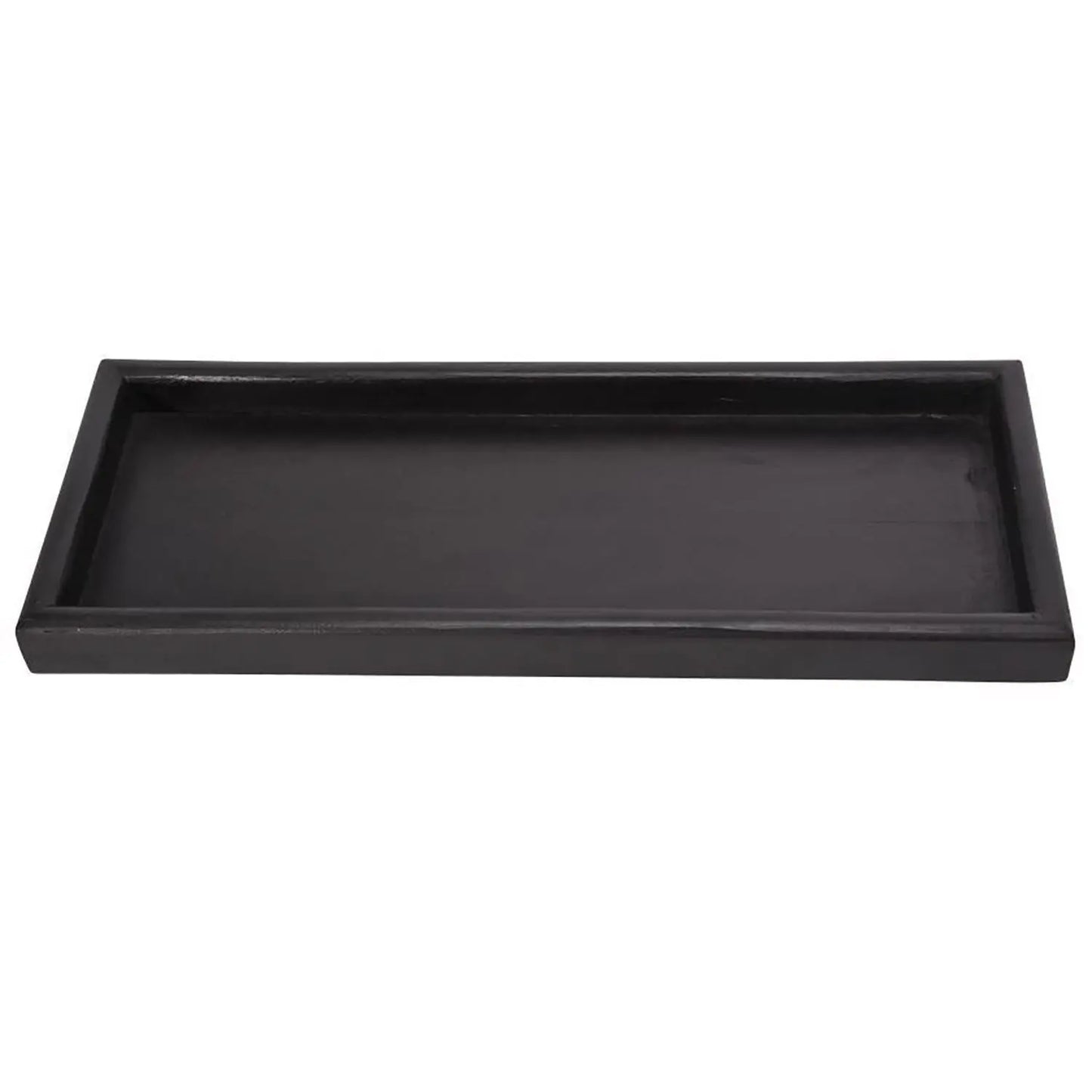 A rectangle shape Oli serving tray made in solid mango wood.