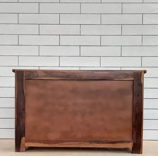 Solid Wood Two Door and Two Drawer Piller Buffet.