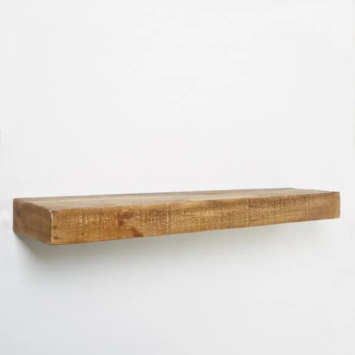 Solid Mango Wood Rectangle Shape Ran Distress wall Rack.
