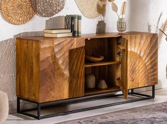 Wave sideboard 3 Door The Home Dekor