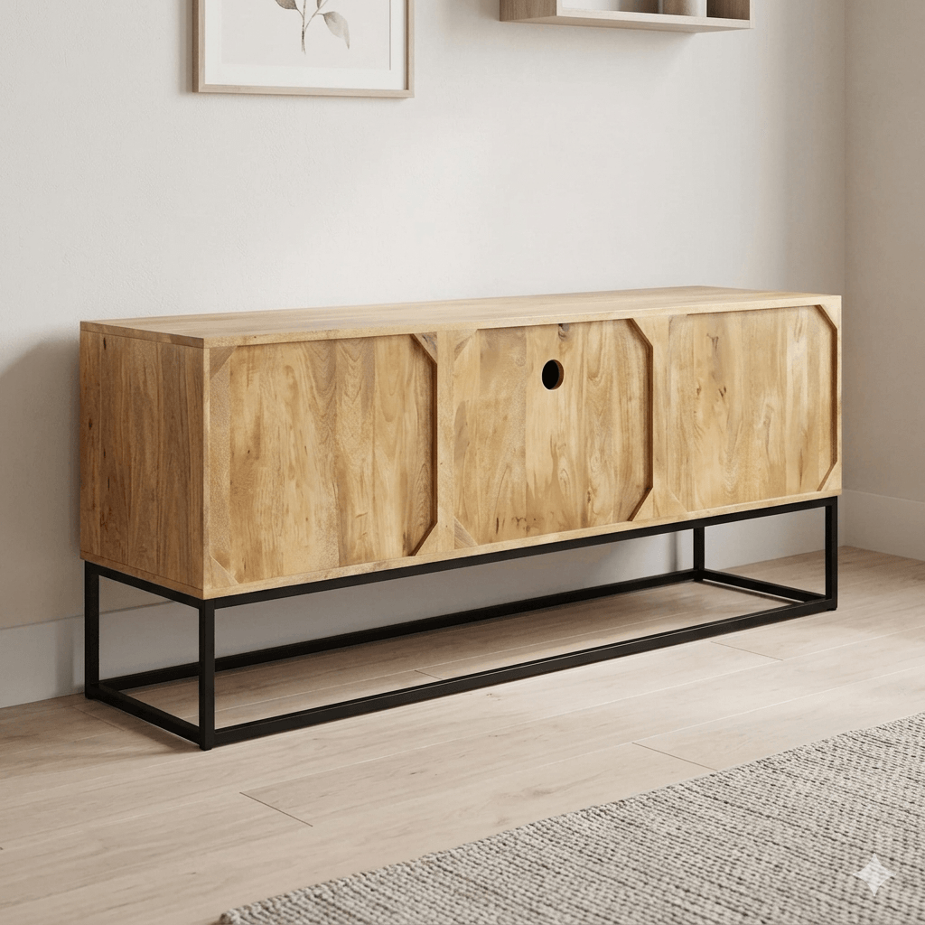 Bcak side view of Led cabinet