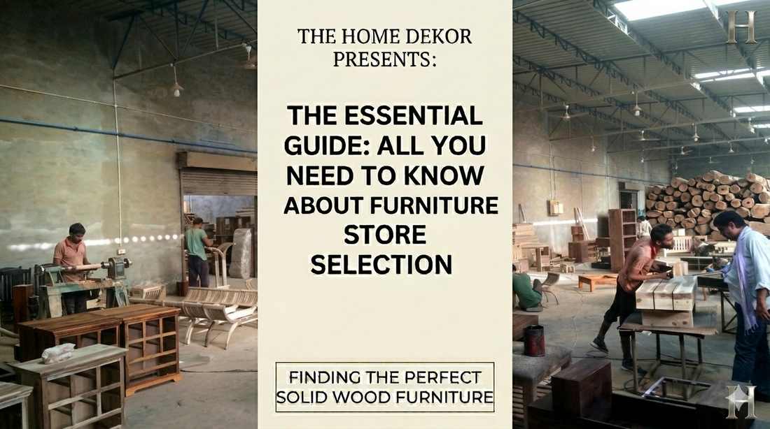 Furniture Store Selection Guide for Smart Buyers
