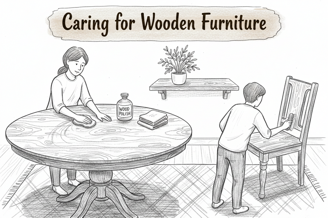 caring for wooden furniture, its easy and simple to manage wooden furniture for long term