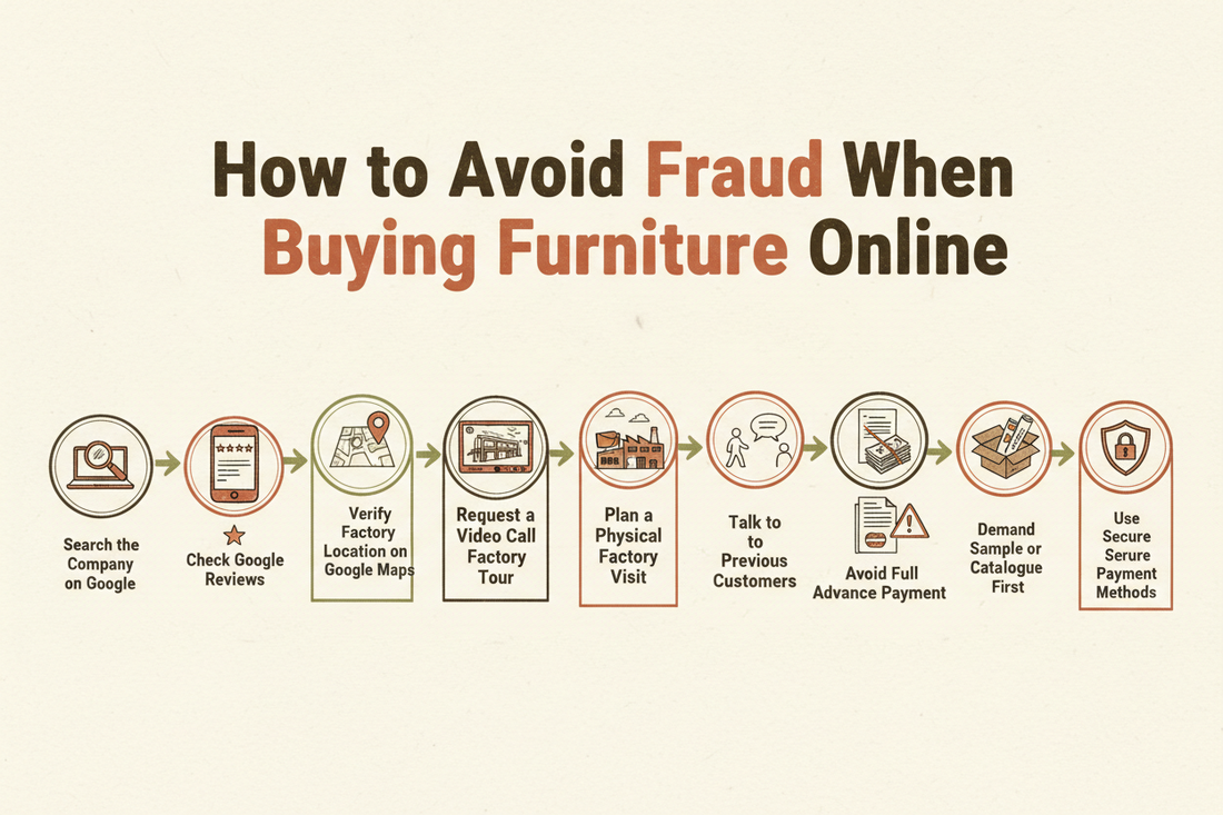 How to Avoid frauds in online furniture purchase