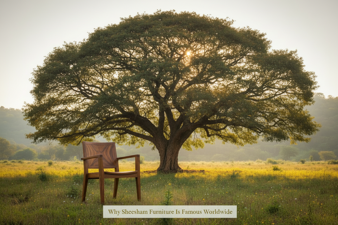 Why sheesham wood furniture is famous worldwide