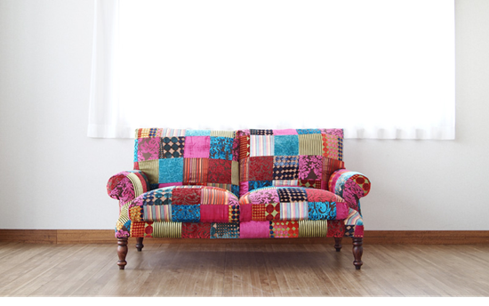 Pink Sparrow Sofa