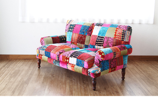Pink Sparrow Sofa