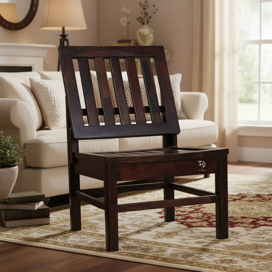 Comfertable bedroom chair.
