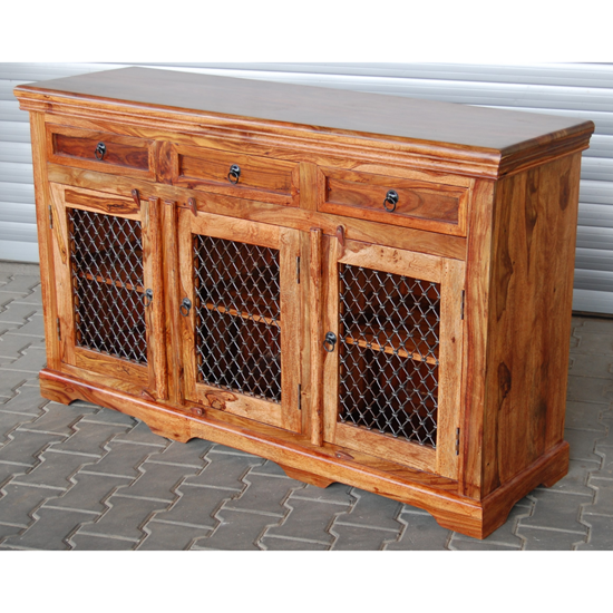 Vintage Jali Sideboard