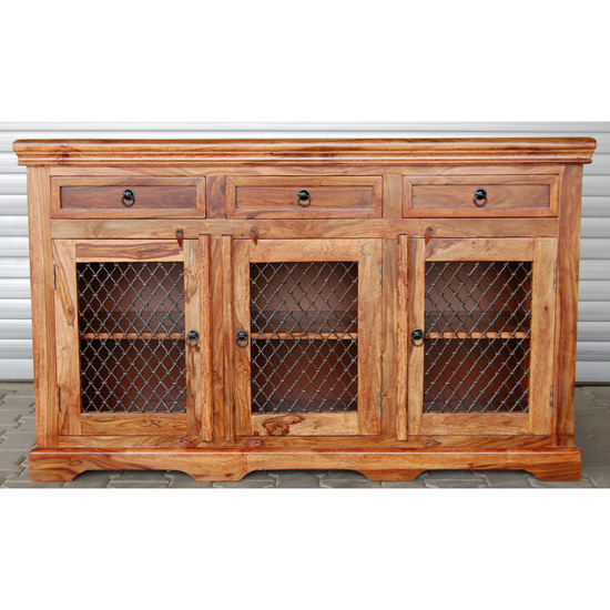 Vintage Jali Sideboard